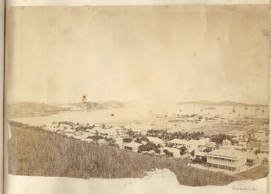 View of Noumea from Signal Hill area, New Caledonia, ca. 1870s / Allan Hughan