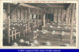 U.S. National Army- Camp Upton, Yaphank, L.I., N.Y. 1978 Mess room in cantonment barracks