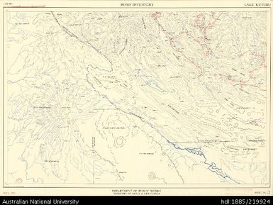 Papua New Guinea, Lake Kutubu, Road Inventory Series, Sheet 12, 1:250 000, 1967