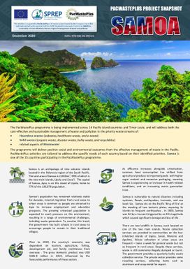 PacWastePlus country profile snapshot - Samoa