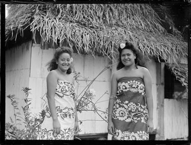 Two women, Rarotonga