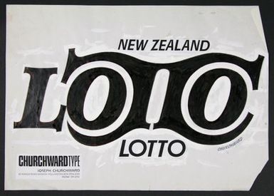 New Zealannd Lotto Logo Design