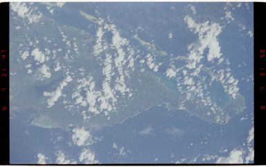 STS050-272-013 - STS-050 - Earth observations - unidentified island.
