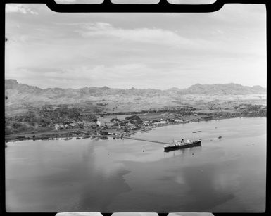 Ship in port, Lautoka, Fiji