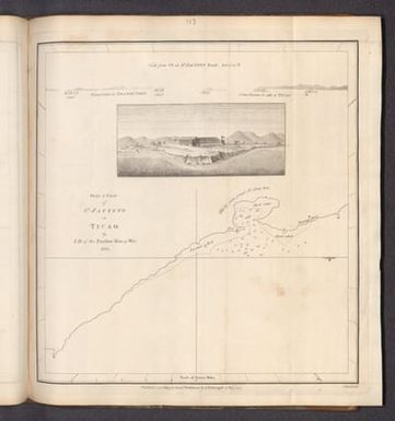 Plan & View of St. Jacinto on Ticao... 1763