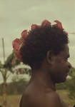 "Dressing up" for a picture, Poligolo, [Papua New Guinea], Dec 1963