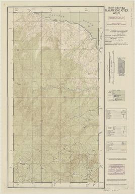 New Guinea 1:25,000 series (Masaweng River West)