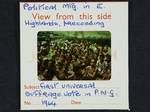 Political meeting in Eastern Highlands, proceeding first universal suffrage vote in PNG, [Eastern Highlands, Papua New Guinea], 1964