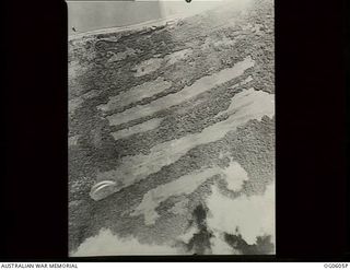 New Guinea. Aerial view of unidentified terrain