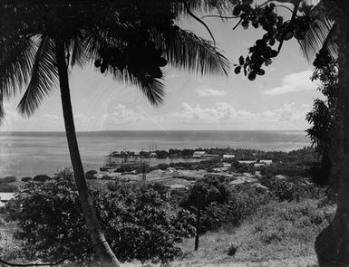 [Overview of Pacific Island harbour]