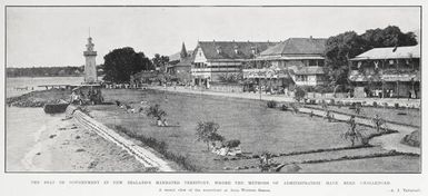 A recent view of the waterfront at Apia, Western Samoa