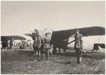 Dole Derby winning aircraft, Woolaroc and Aloha, at Wheeler Field in 1927