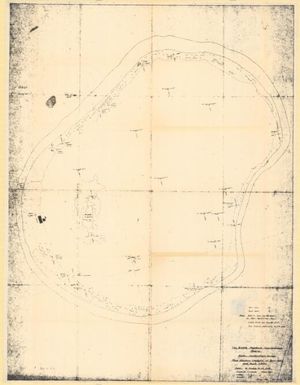 Nauru : water exploration survey : plan showing locality of bore holes and bush wells / British Phosphate Commission ; drawn by D.S. Marks