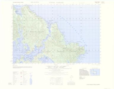 Solomon Islands 1:50,000: Utuha Passage (7830-I)