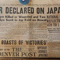The Denver Post, Denver Colorado, December 8, 1941