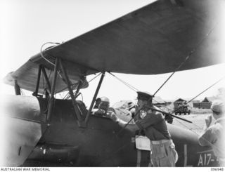 CAPE WOM, WEWAK AREA, NEW GUINEA. 1945-09-14. FOLLOWING HIS FORMAL SURRENDER TO MAJOR GENERAL H.C.H. ROBERTSON, GENERAL OFFICER COMMANDING 6 DIVISION ON 13 SEPTEMBER, LIEUTENANT GENERAL H. ADACHI, ..