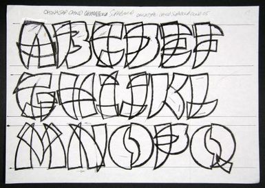 Churchward Chinatype Supabold Condensed 2005 Sketch