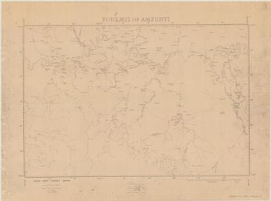 Lands Dept. fourmil series (Aitape)