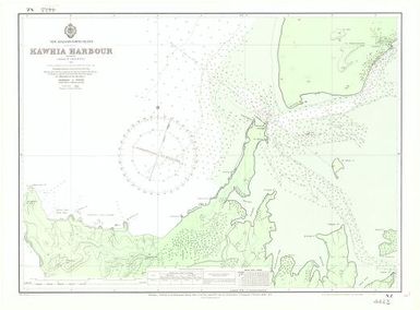 [New Zealand hydrographic charts]: New Zealand - North Island. Kawhia Harbour. (Sheet 4423)