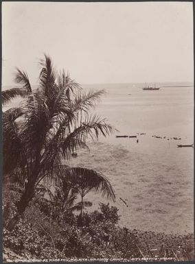 The Southern Cross at Nore Fou, Malaita, Solomon Islands, 1906 / J.W. Beattie