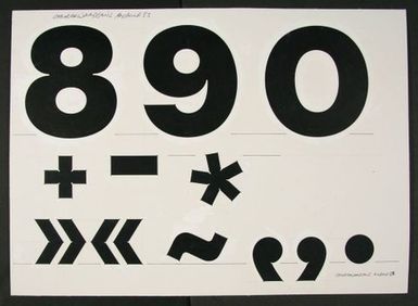 ChurchwardSans ExBold 83 Hand Drawn Board