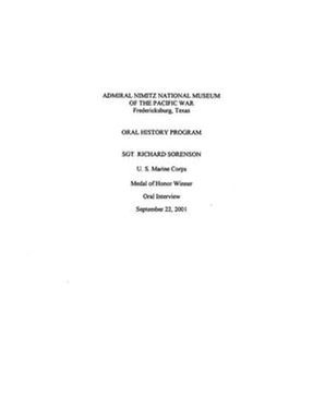 Oral History Interview with Richard Sorenson, September 22, 2001