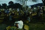 Rabaul farmers market, an important supplement to Tolais' copra and cocoa income, [Rabaul,1962?]