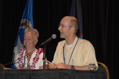 [Assignment: 48-DPA-09-30-08_SOI_K_Isl_Conf_Final] Final day of Insular Areas Health Summit [("The Future of Health Care in the Insular Areas: A Leaders Summit") at the Marriott Hotel in] Honolulu, Hawaii, where Interior Secretary Dirk Kempthorne [joined senior federal health officials and leaders of the U.S. territories and freely associated states to discuss strategies and initiatives for advancing health care in those communinties [48-DPA-09-30-08_SOI_K_Isl_Conf_Final_DOI_0812.JPG]