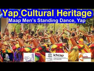 Maap Men's Standing Dance, Yap