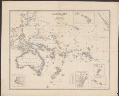 Australien / gjennemseet og revideret af  P.C. Friedenreich, tegnet og graveret af A. Bull