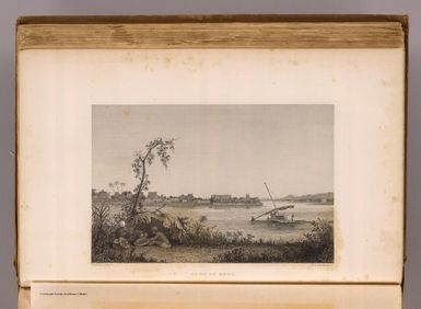 Town of Rewa. Drawn by A.T. Agate. W.G. Armstrong sc. (Philadelphia: Lea & Blanchard. 1845)