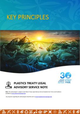 Plastics Treaty Legal Advisory Service Note : Key Principles