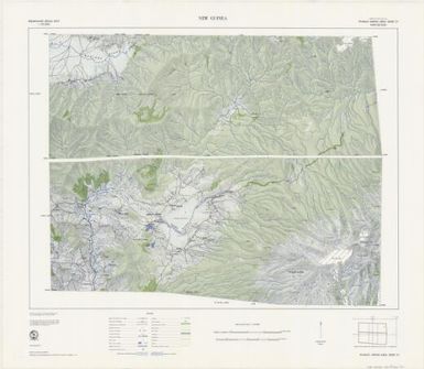 New Guinea preliminary detail plot, 1:50,000 (sheet 21)