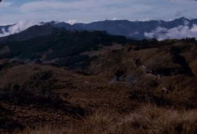 [Landscape of Mount Piora in Goroka District, Papua New Guina]