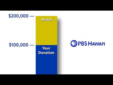 Turn your support into $200,000 for PBS Hawai‘i