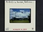 ADO's [Assistant District Officer?] house, Balimo, [Papua New Guinea, 1960?]