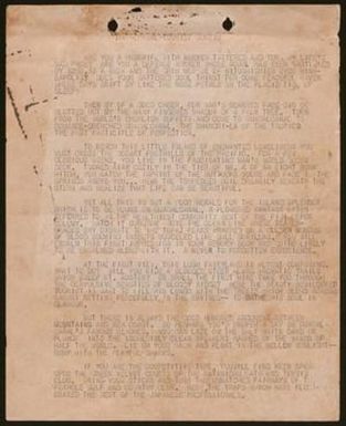 [Letters Regarding the Invasion of Guadalcanal, 1942]