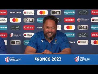 Post-Match Press Conference - Manu Sāmoa v England - Sāmoa Capital Radio - RWC2023