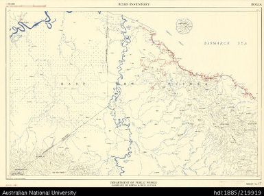 Papua New Guinea, Bogia, Road Inventory Series, Sheet 17, 1:250 000, 1967