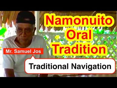 Account on the Traditional Navigation, Namonuito
