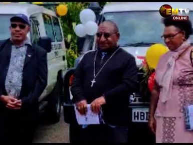 AKEM DONATES AMBULANCE