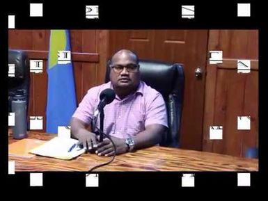 Weekly Press Conference W/ Min, Sengebau & Dr, Golbuu