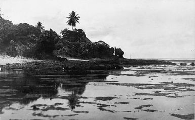 Coastal waters at Banaba Island, Kiribati