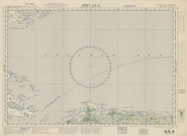 Australian aeronautical map (Sheet NA4)