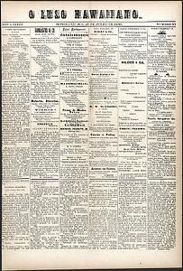 O Luso Hawaiiano July 25, 1886