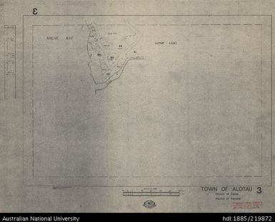 Papua New Guinea, Town of Alotau, Sheet 3, 1:4 000