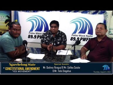 Ngarchelong State Constitutional Amendment (August 4, 2022)