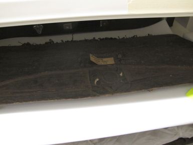 shield, canoe