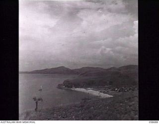KILA, NEW GUINEA. 1943-10-25. LOOKING TOWARDS PORT MORESBY FROM THE HEADLAND