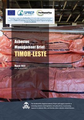 Asbestos Management Brief: Timor-Leste